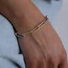 Paperclip Diamond Bracelet - Aspen Factor