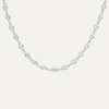 Bezel Set Multi Diamond Necklace - Aspen Factor