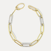 Paperclip Diamond Bracelet - Aspen Factor