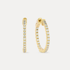 Yellow Diamond Hoops - Aspen Factor